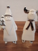 Porcelanowe figurki świąteczne 