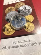  Moneta 20 zł 90 Rocznica Odzyskania Niepodległości 2008 r