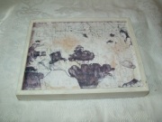 RAMKA BIAŁA DREWNIANA 14/11,5/1,5 cm