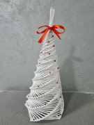 Choinka z papieru - wiklina papierowa 