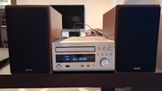 Denon RCD-M38 - amplituner stereo z CD + 2xkolumna SC-M37+ pilot