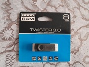 Zestaw 3x Pendrive Nowe | GOODRAM 8GB USB 3.0x2 szt. + ADATA 16GB | Pakiet