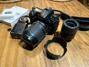 Nikon D300s+Nikkor18-140/3,5-5.6 GED DX VR+pierścienie makro+SD16GB+torba