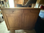 Stylowa komoda dębowa 100x130x50cm - lite drewno - po renowacji