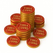 Tibia 25 Coins TC coin Ombra Collabra Vandera