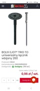 Boli łącznik wbijany ejot trio to 260 kołki do styropianu
