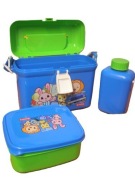 zestaw piknikowy lunch box dziecięcy + bidon