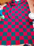 Gruba narzuta szydełkowa vintage 