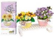 Klocki kwiaty doniczkowe Creator 1674 + GRATIS