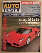 KATALOG SAMOCHODOWY AUTO TESTY 2004 