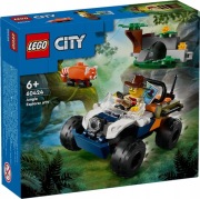 LEGO City Quad badacza dżungli z pandą czerwoną 60424 + Torba LEGO