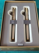 PARKER IM Brushed Metal Pióro wieczne i długopis British Collection