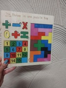 Drewniane puzzle w 3D