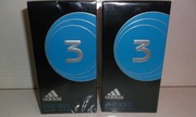 ADIDAS 3 Men Woda Toaletowa 50ml Folia  UNIKATowa Opis