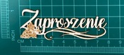 Scrapek Napis Zaproszenie LBA000296