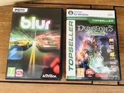 Blur PC gra komputerowa + gratis Dungeons: Władca Ciemności na PC