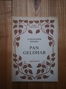 książka "Pan Geldhab" Aleksander Fredro 