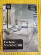 Prześcieradło bawełniane Home Ideas 140 x 200 szare