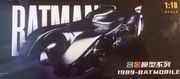 Batmobile 1989 skala 1:18
