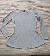 Szary sweter taliowany Tommy Hilfiger