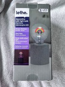 Lethe Żarówka TĘCZA dekoracyjna lampka na baterie LED 