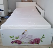 BabyBoo łóżeczko z materacem