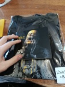 Limitowany zestaw żółć floral bags płyta z autografem+ koszulka 