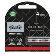 Wilkinson Sword - Barber's Style The Designer 4 wkłady nożyki