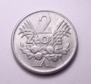 Polska 2 zł 1960 PIĘKNA!