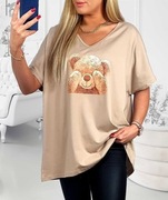 DUŻA  bluzka 50-52-54-56 plus size --,3xl,4xl,5xl,6xl