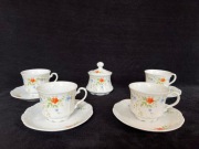 Filiżanki Cukiernica Porcelana Bavaria Mitterteich D14X 