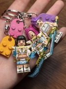 Zestaw breloków k pop demon hunters mira rumi zoey z mini figurka