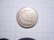 Polska moneta 50 gr groszy 2012