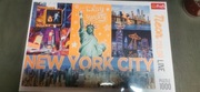2 Zestawy - New York i Friday puzzle Trefl po 1000 el.Nowe