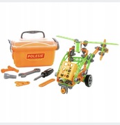OKAZJA Nowe klocki konstrukcyjne zestaw samolot helikopter DIY inżynier