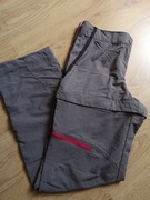 Spodnie outdorowe 2w1, odpinane nogawki