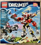 Nowy zestaw LEGO DREAMZzz Tygrysi mech Coopera & Zero’s Hot Rod Car 71497