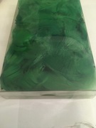 Piórka dekoracyjne ciemno zielone 50g