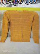 SWETER MĘSKI RESERVED, ROZMIAR L, KOLOR MUSZTARDOWY