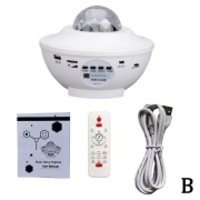 Galaxy Projector. Wbudowany głośnik Bluetooth 