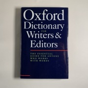 Oxford Dictionary for Writers and Editors