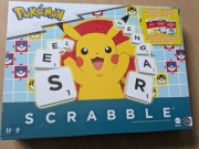 Scrabble Pokémon Mattel gra planszowa 2 w 1 HXT29