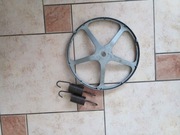 Koło pasowe + sprężyny o pralki Bosch WAB20063PL