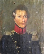 PORTRET OFICERA-OLEJ NA PŁÓTNIE