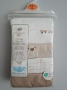 Body niemowlęce 5-pak, rozmiar 68, 3-6 miesięcy, Primark