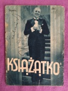 EUGENIUSZ BODO SIELAŃSKI AUTOGRAF KSIĄŻĄTKO PROGRAM KINOWY
