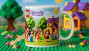 Lego Friends prezent kubek ceramiczny gadzet