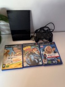 PS2 Slim + 3 Gry + Pad + Mikrofony 