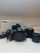Canon eos 250d i obiektywy 