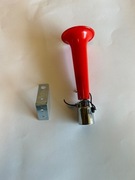 KLAKSON SAMOCHODOWY Z KOMPRESOREM POJEDYNCZY 12V/24V